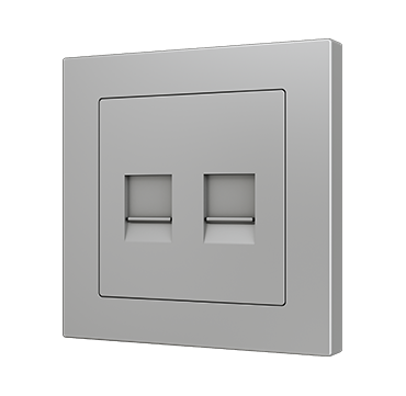 ZS55 – Double RJ45 outlet